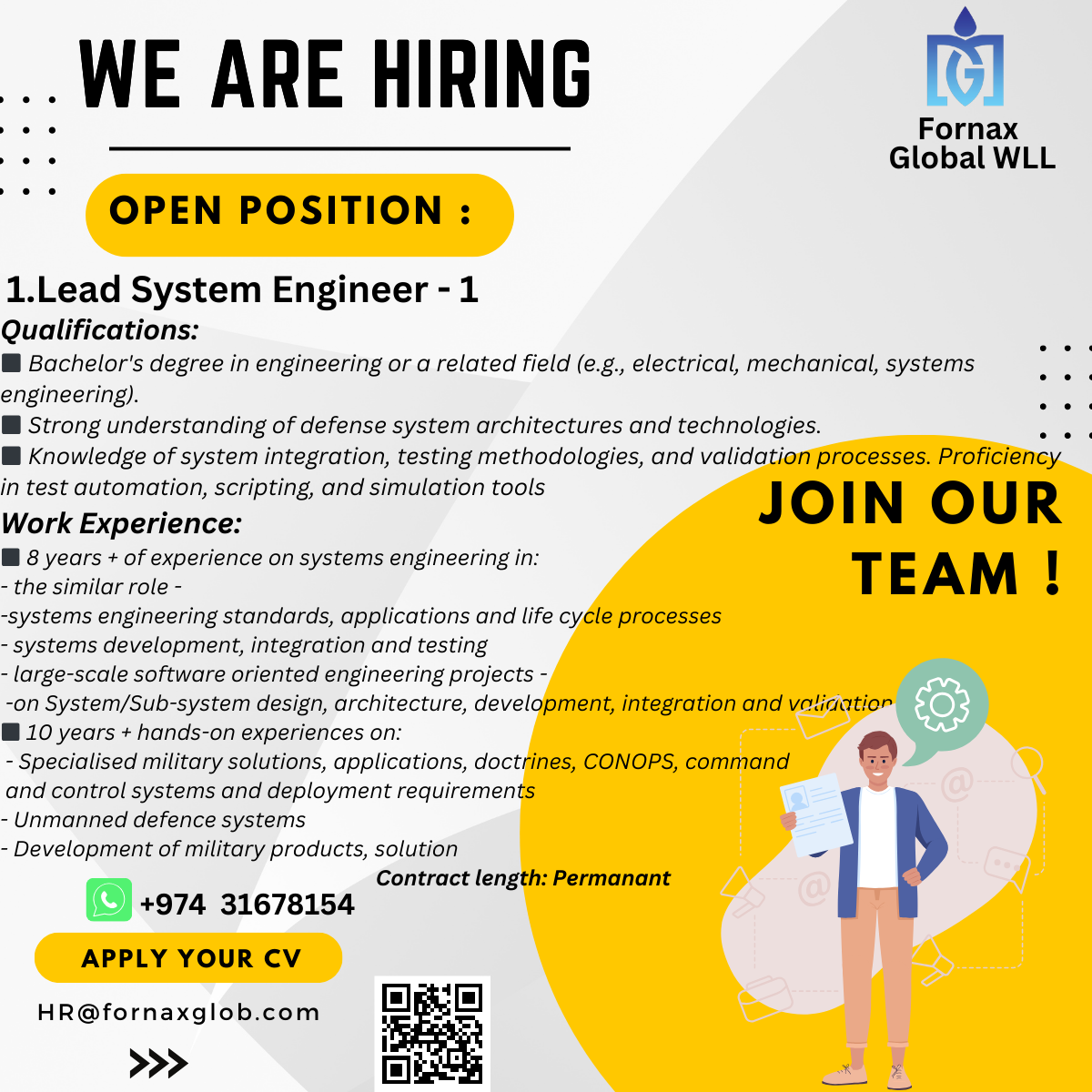 Lead System Engineer